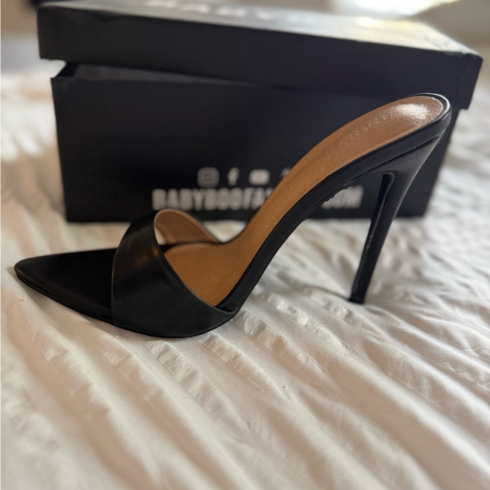 Chic Black High Heels